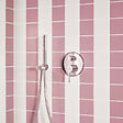 VILLEROY ET BOCH - Pommeau de douche Verve Showers Stick + Flexible de douche Universal Showers 160 cm Chromé - vignette