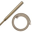 HANSGROHE - Pommeau de douche Pulsify S 100 EcoSmart bronze brossé + flexible de douche Designflex 125 cm bronze brossé - vignette