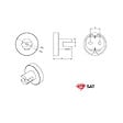 SWISS AQUA TECHNOLOGIES - X-Way Supports pour étagère, noir mat (SATDXWW2MC) - vignette