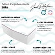JACOB DELAFON - Tabliers bain-douche 160 x 85 cm Sofa installation en niche blanc brillant - vignette
