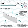 JACOB DELAFON - Tabliers bain-douche Sofa installation en niche blanc brillant - vignette