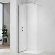 SWISS AQUA TECHNOLOGIES - Project paroi de douche à l'italienne 120 cm avec accessoires de montage, chrome brillant (SATBWIPRO120) - vignette