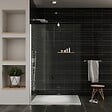 SANIVERRE - Paroi de douche Italienne ROMA 90 x 200 cm verre 8 mm transparent - vignette
