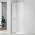 SWISS AQUA TECHNOLOGIES - Project paroi de douche à l'italienne 80 cm avec accessoires de montage, chrome brillant (SATBWIPRO80) - vignette