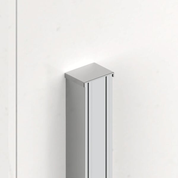 SWISS AQUA TECHNOLOGIES - SK profilé d'extension pour porte de douche, hauteur 196 cm, chrome brillant (NDROZPSATSK) - large