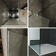 SANIVERRE - Paroi de douche Italienne ROMA 100 x 200 cm verre 8 mm transparent - vignette