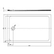 SWISS AQUA TECHNOLOGIES - Pack Douche Complet – Paroi Walk-In 140x200 Chrome + Colonne SAT 3 Jets + Receveur Marbre Coulé Blanc 140x90 (SAT100C7PR149W) - vignette