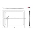 SWISS AQUA TECHNOLOGIES - Pack Douche Complet – Paroi Walk-In 120x200 Chrome + Colonne SAT 3 Jets + Receveur Marbre Coulé Blanc 120x90 (SAT120C7PR129W) - vignette