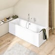 VILLEROY ET BOCH - Baignoire droite 170 x 75 Architectura + Vidage de baignoire doré - vignette
