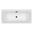VILLEROY ET BOCH - Baignoire droite 180 x 80 Architectura + Vidage de baignoire noir - vignette
