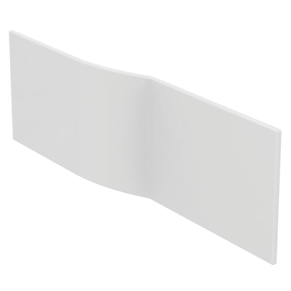 IDEAL STANDARD - Baignoire bain douche 170 x 80 cm gauche Connect Air + tablier + pieds + vidage Noir mat - large