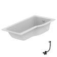IDEAL STANDARD - Baignoire bain douche 170 x 80 cm droite Connect Air + vidage Chromé - vignette