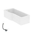 IDEAL STANDARD - Baignoire bain douche 170 x 80 cm gauche Connect Air + tablier + vidage Doré - vignette