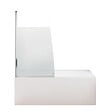 JACOB DELAFON - Baignoire droite 170 X 75 Elise acrylique + pare bain volet gauche + tablier en niche + vidage - vignette
