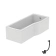 IDEAL STANDARD - Baignoire bain douche 170 x 80 cm droite Connect Air + tablier + vidage Chromé - vignette