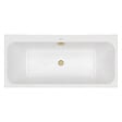 VILLEROY ET BOCH - Baignoire droite 170 x 70 Architectura + Vidage de baignoire doré - vignette