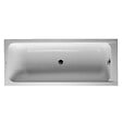 DURAVIT - Baignoire droite 170 X 70 D-Code acrylique bonde au centre + vidage chromé - vignette
