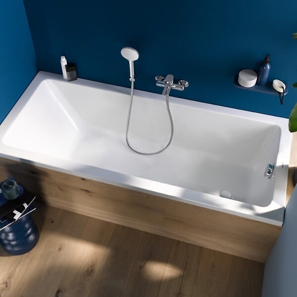 DURAVIT - Baignoire droite 180 X 80 Duravit No.1 + vidage chromé - large