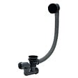 JACOB DELAFON - Baignoire droite 170 X 75 Brive avec vidage noir mat - vignette