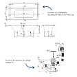 VILLEROY ET BOCH - Baignoire droite 180 x 80 Architectura + Pieds + Vidage de baignoire blanc - vignette