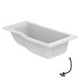 IDEAL STANDARD - Baignoire bain douche 150 x 80 cm droite Connect Air + vidage Doré - vignette