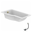IDEAL STANDARD - Baignoire bain douche 150 x 80 cm gauche Connect Air + vidage Doré - vignette