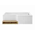 JACOB DELAFON - Pack baignoire bain douche 170 x 90 Neo version droite + tablier en niche - vignette