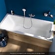 DURAVIT - Baignoire droite 150 X 70 Duravit No.1 + vidage blanc - vignette