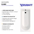 DURAVIT - Baignoire droite 170 X 75 D-Neo + vidage noir mat - vignette