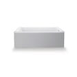 DURAVIT - Baignoire droite 150 X 70 Duravit No.1 + vidage noir mat - vignette