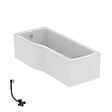 IDEAL STANDARD - Baignoire bain douche 170 x 80 cm gauche Connect Air + tablier + vidage Chromé - vignette