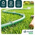 VOUNOT - Lot de 250 piquets de fixation U 150x30mm avec 125 Rondelles de fixation plastique - vignette
