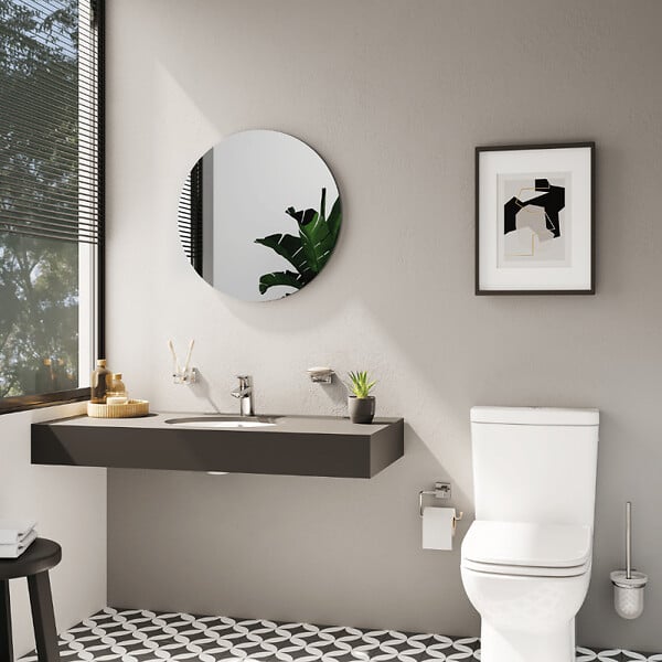 VITRA - Vasque à encastrer par le dessous VitrA S20 42 cm - large