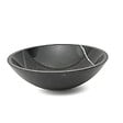 SWISS AQUA TECHNOLOGIES - Lavabo pour plan de travail SAT Purity 43x43 cm marbre noir sans trou pour robinet, sans trop-plein (SATPURBL) - vignette