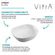 VITRA - Vasque à poser VitrA Plural VitrA Clean blanc brillant - vignette