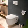 HANSGROHE - EluPura Original S abattant WC SoftClose, blanc (60148450) - vignette