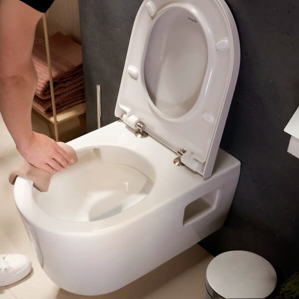 HANSGROHE - EluPura Original S abattant WC SoftClose, blanc (60148450) - large