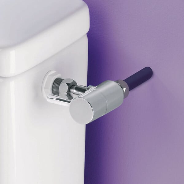 WIRQUIN - Robinet d'arrêt WC Design rond - large