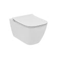 IDEAL STANDARD - I.life B abattant WC en duroplast avec fermeture SoftClose, charnières en acier inoxydable, blanc (T500301) - vignette