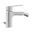 OPTIMA - Cube Way by Siko Mitigeur bidet avec bec chromé et tirette, chrome (CU235) - vignette