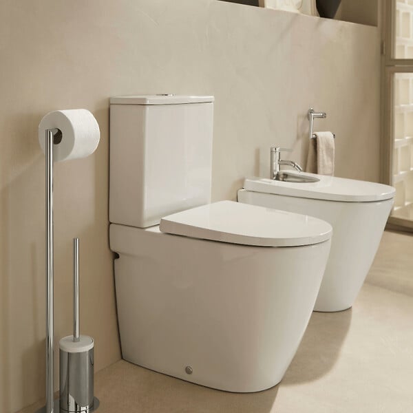 ROCA - Bidet à poser Ona blanc brillant - large