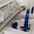 GEBERIT - Clip de fixation pour robinet flotteur Typ 333 du réservoir encastré Delta 12 cm UP100 (245.931.00.1) - vignette