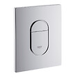 GROHE - Pack WC Bâti-support + WC sans bride Vortex SAT Fusion + Abattant softclose + Plaque Chrome - vignette