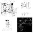 GROHE - Rapid SL pack WC bâti-support + WC suspendu sans bride Grohe avec abattant SoftClose + plaque (GRRGRSTWR01-FR) - vignette
