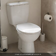 JACOB DELAFON - WC à poser sortie horizontale Eolia avec abattant - vignette