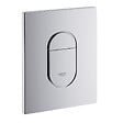 GROHE - Pack WC Bâti-support + WC sans bride Vortex SAT Delano + Abattant softclose + Plaque Chrome - vignette