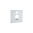 GROHE - Pack WC Bâti-support + WC sans bride Vortex SAT Delano + Abattant softclose + Plaque Chrome - vignette