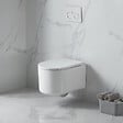 GROHE - Pack WC Bâti-support + WC sans bride Vortex SAT Delano + Abattant softclose + Plaque Chrome - vignette