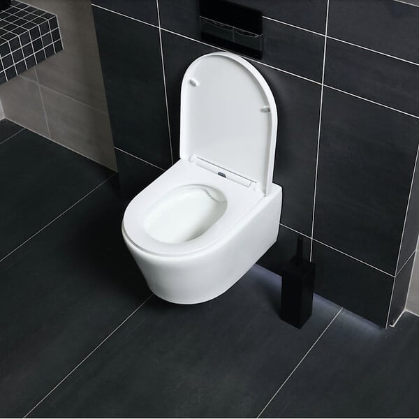 GROHE - SOLIDO Pack Bâti-support + cuvette + Plaque chrome + Set de montage - large