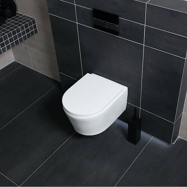 GROHE - SOLIDO Pack Bâti-support + cuvette + Plaque chrome + Set de montage - large